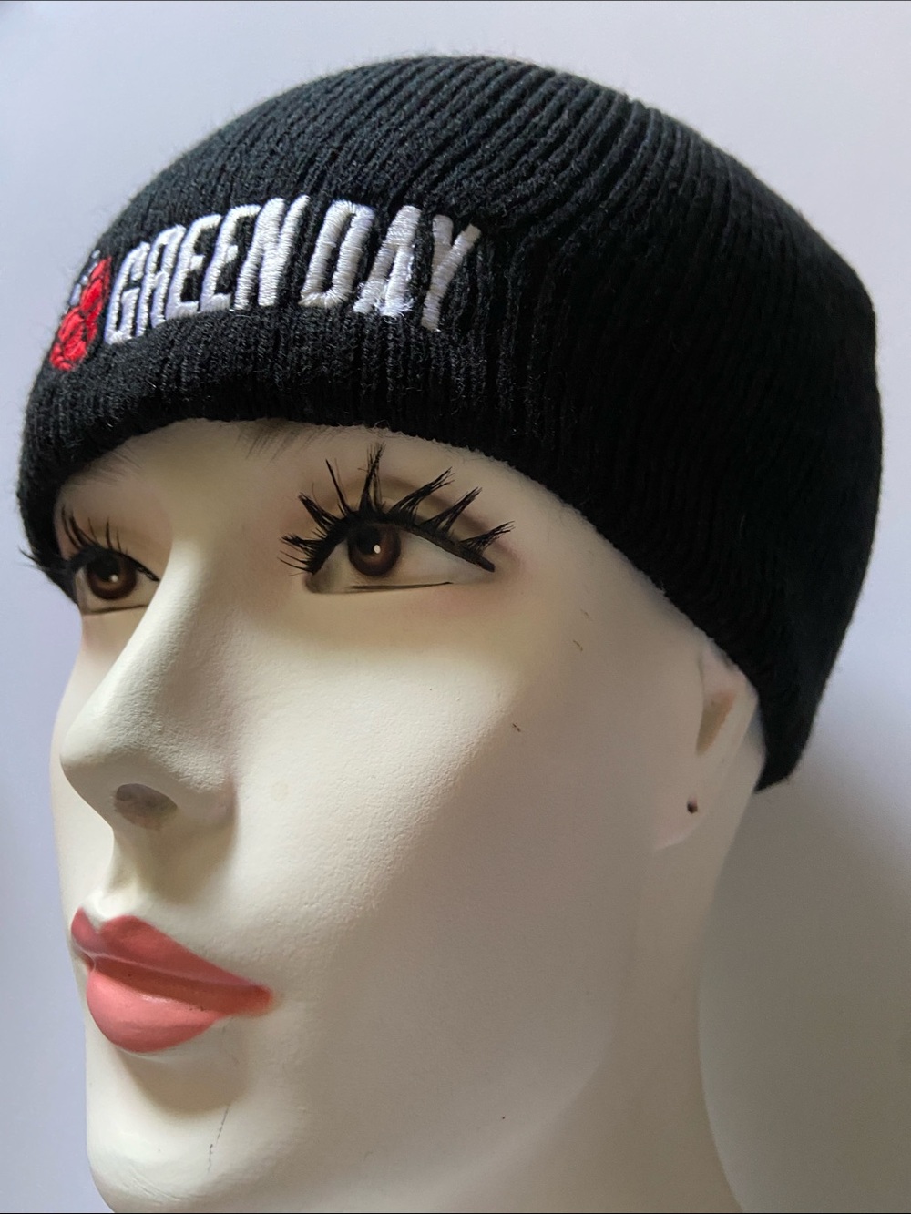 Vintage Bioworld Green Day Knitted Cap